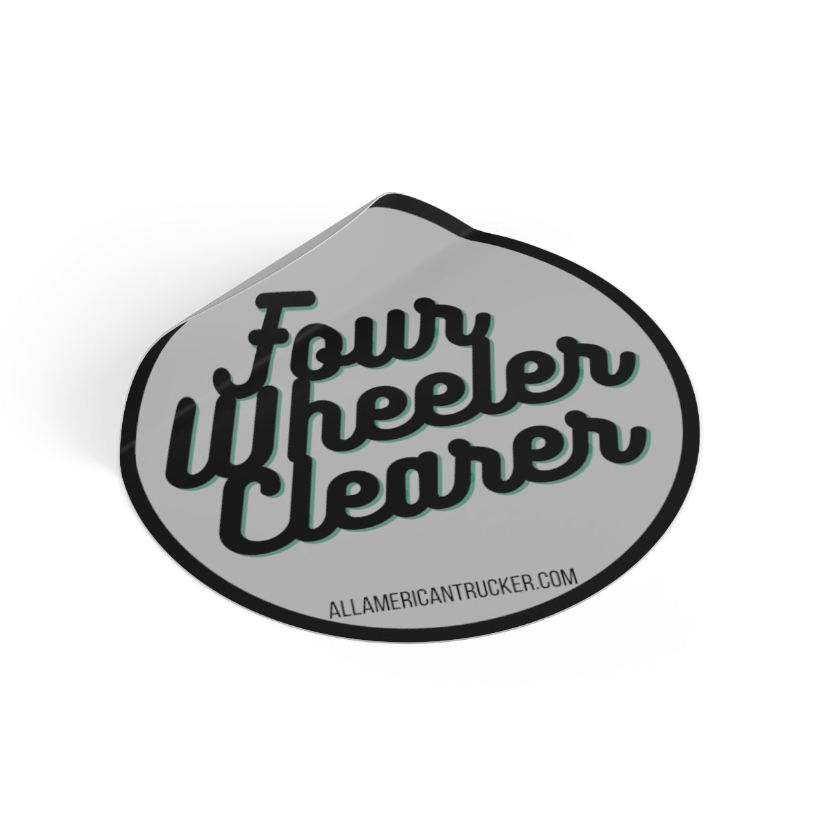 Four Wheeler Clearer Vinyl Decal