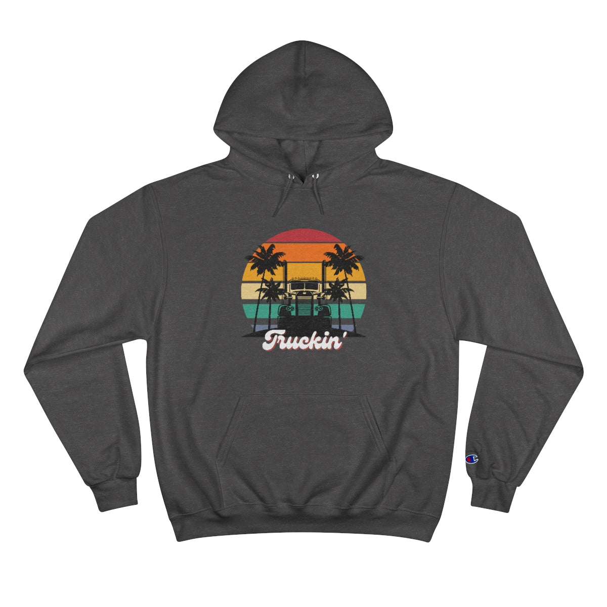 Tropical Truckin' Throwback Hoodie