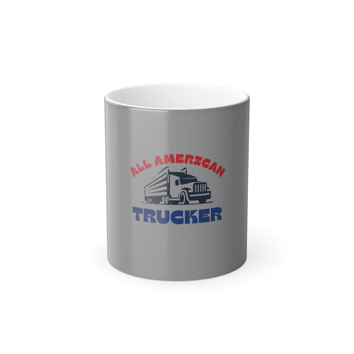 All American Trucker Retro Color Changing Mug