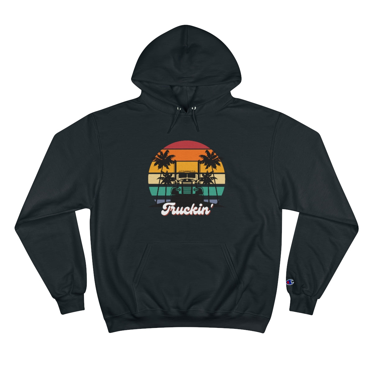 Tropical Truckin' Throwback Hoodie