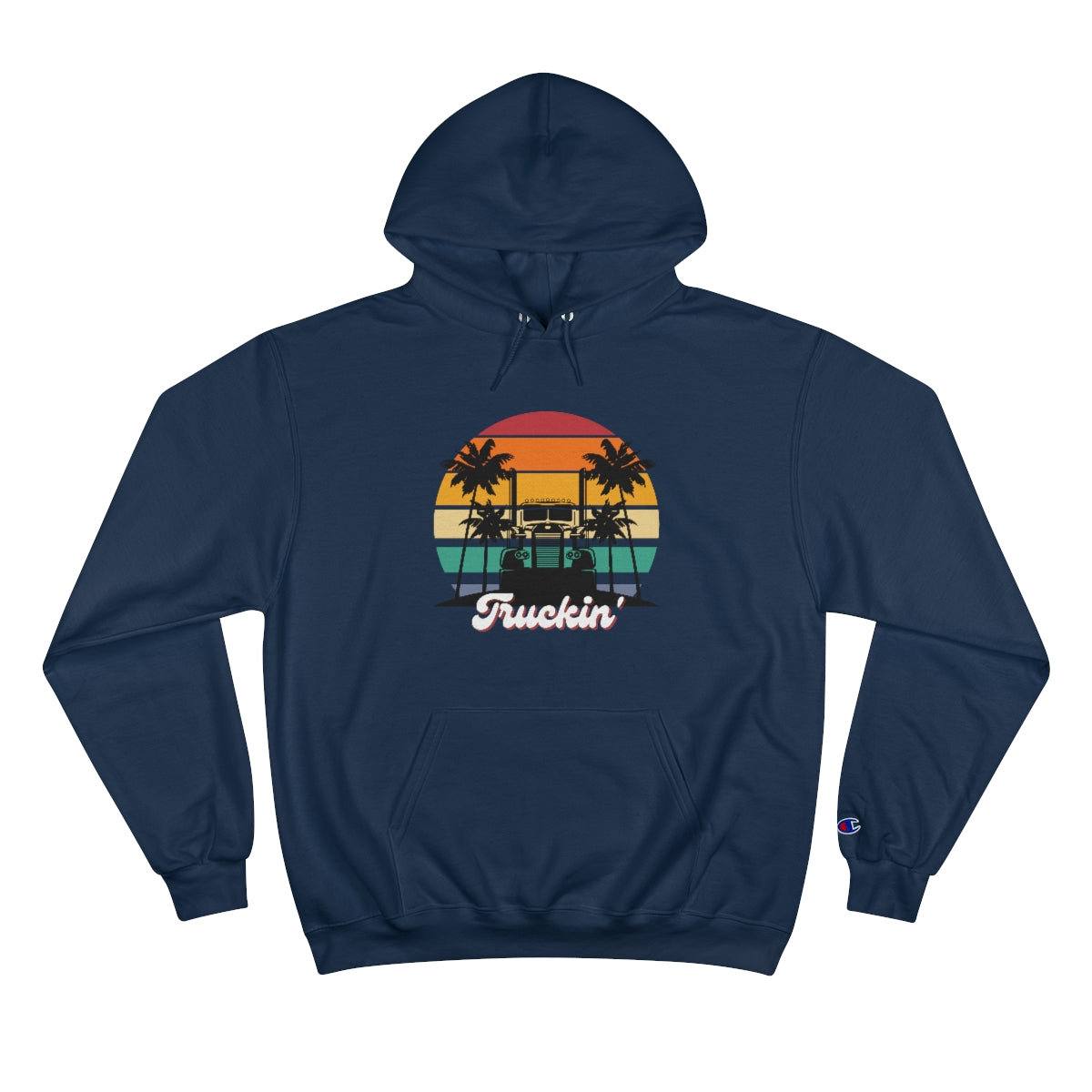 Tropical Truckin' Throwback Hoodie